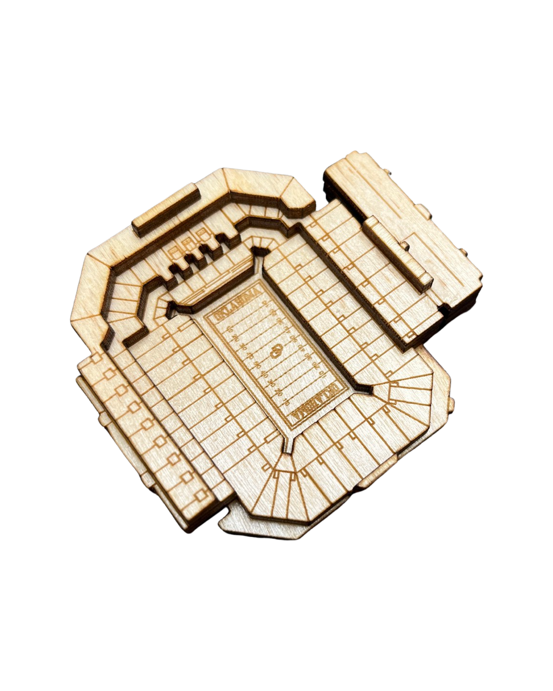 Norman, Oklahoma Magnet Art (Gaylord Family Oklahoma Memorial Stadium)