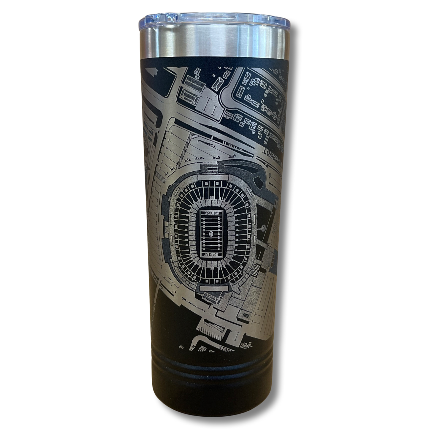 Green Bay, Wisconsin Tumbler Art (Lambeau Field)