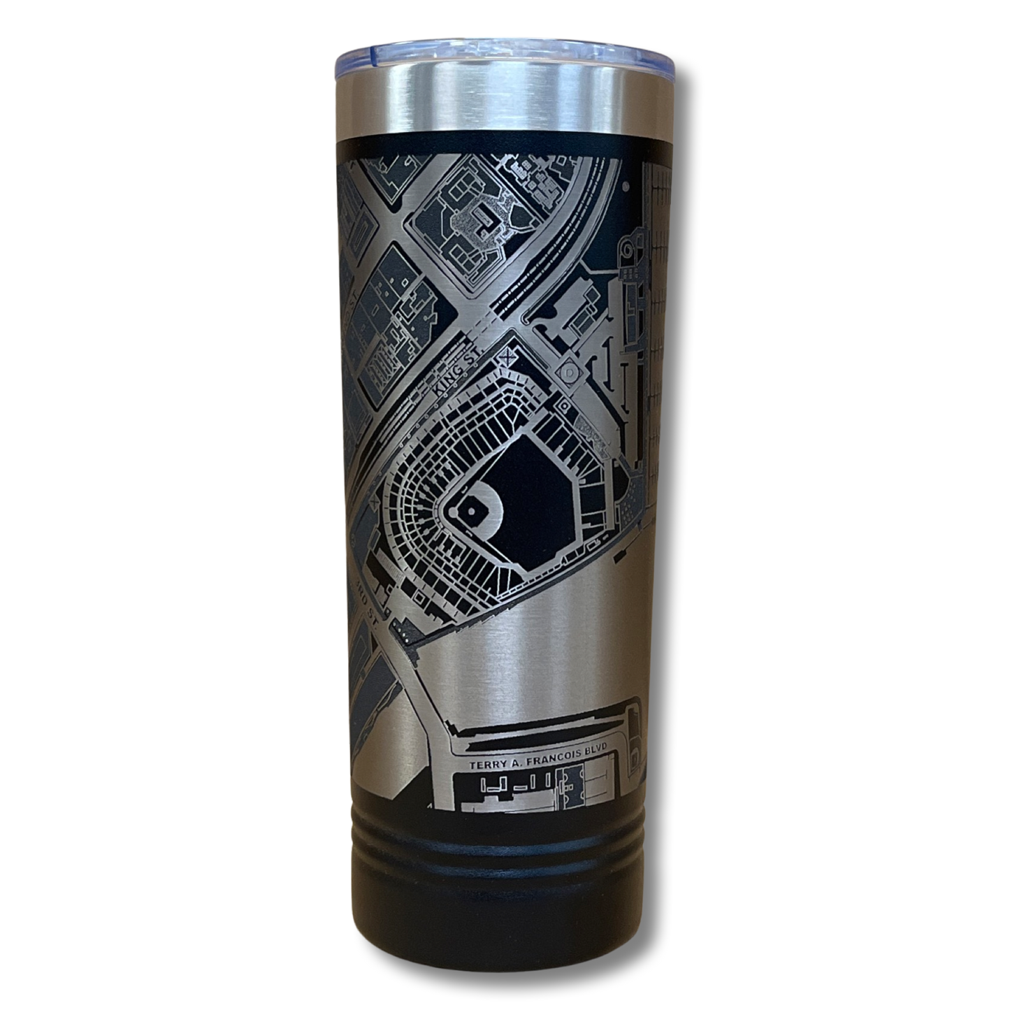 San Francisco, California Tumbler Art (Oracle Park)