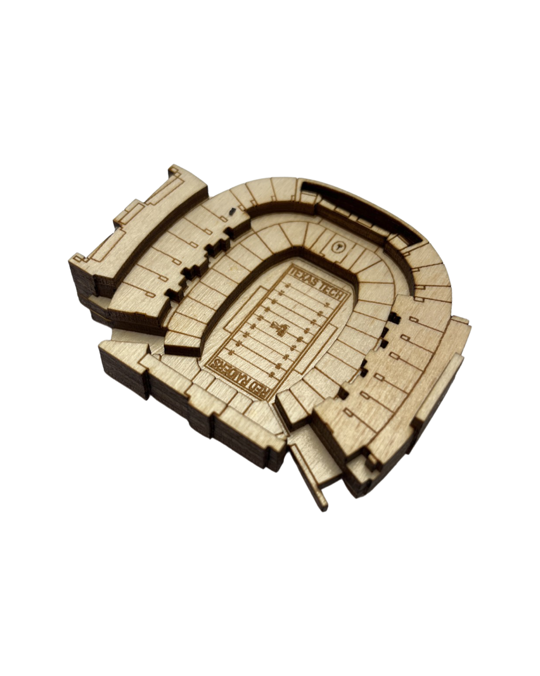 Lubbock, Texas Magnet Art (Jones AT&T Stadium)