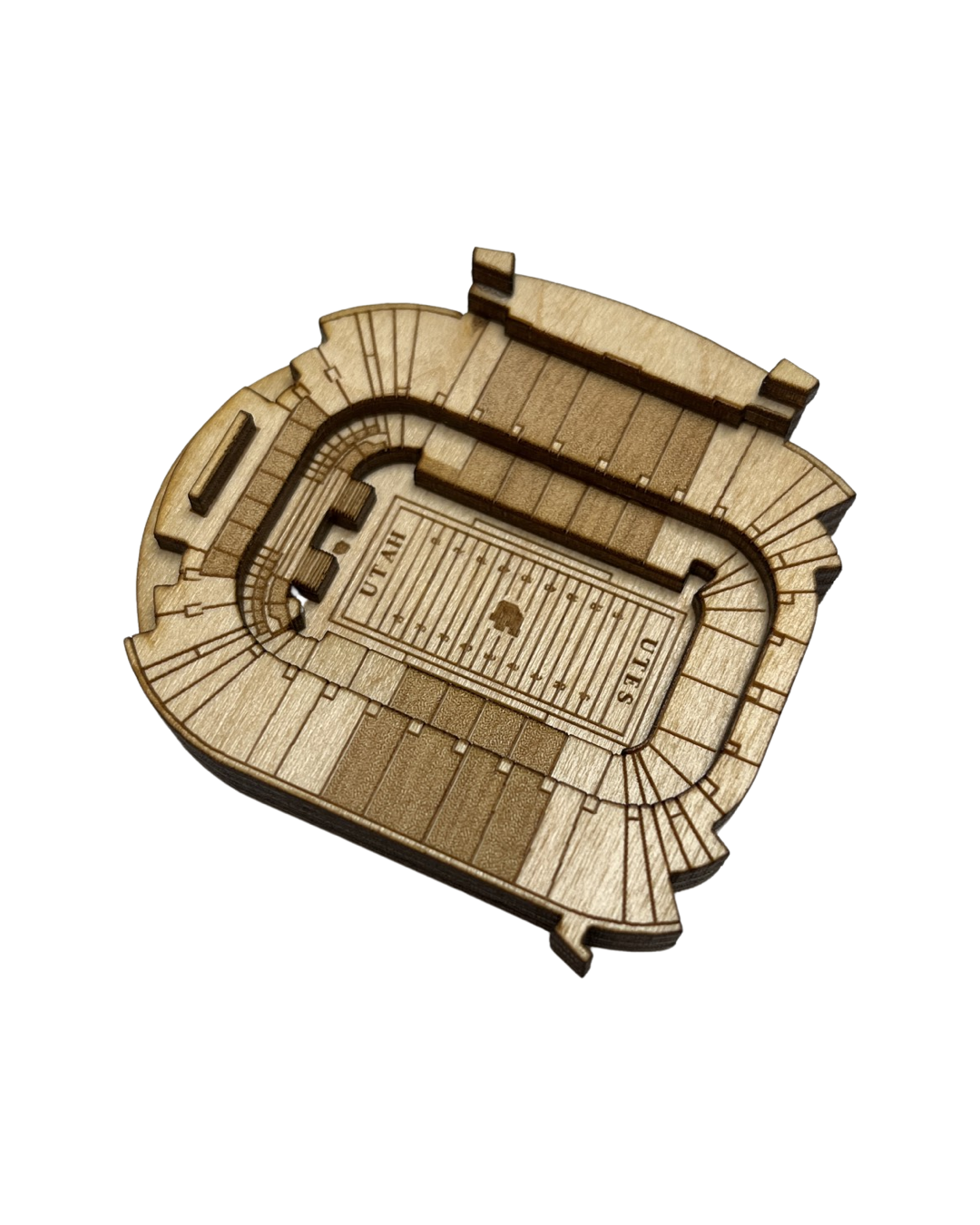 Salt Lake City, Utah Magnet Art (Rice–Eccles Stadium)