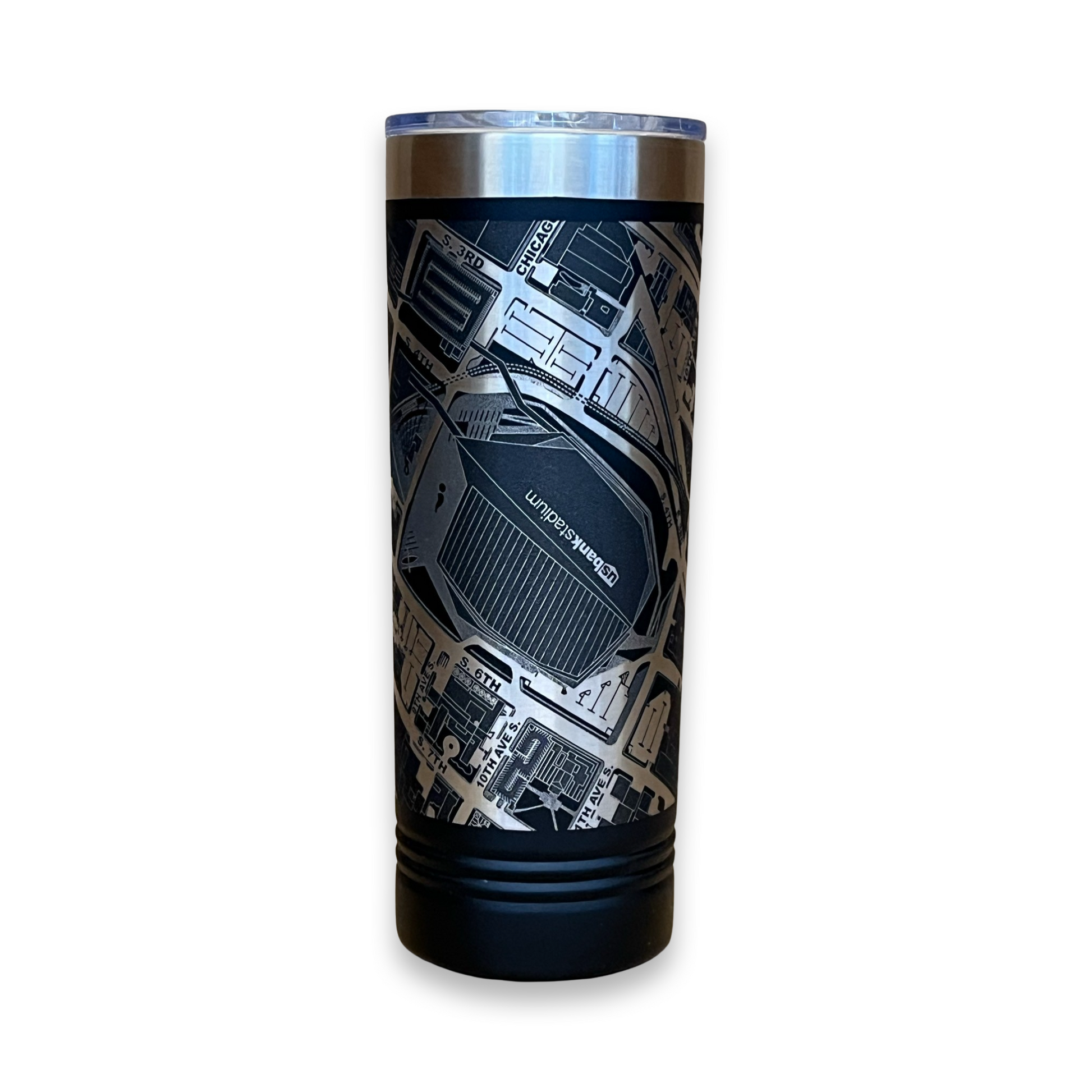 Minneapolis, Minnesota Tumbler Art (U.S. Bank Stadium)