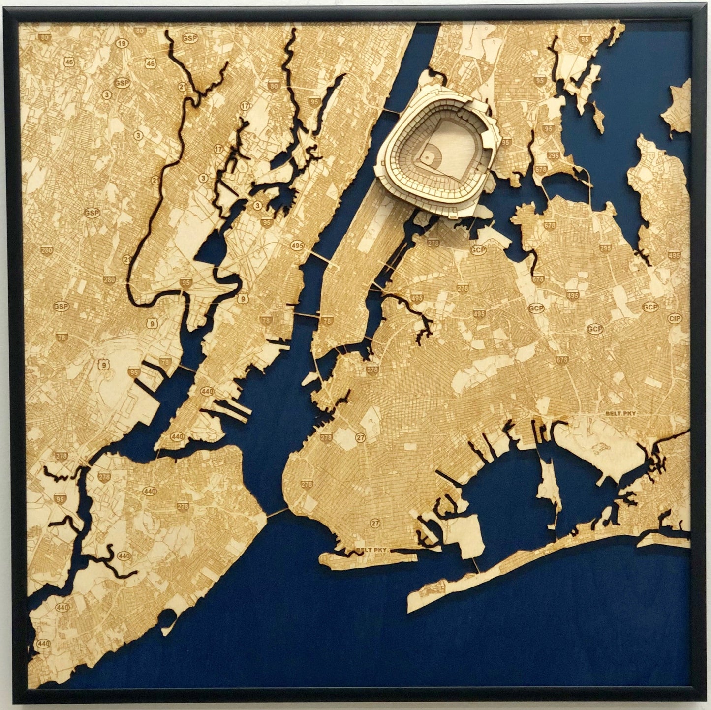 New York Wall Art Metro Area (Yankee Stadium)