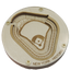 Bronx, New York Coaster Art (Old Yankee Stadium)
