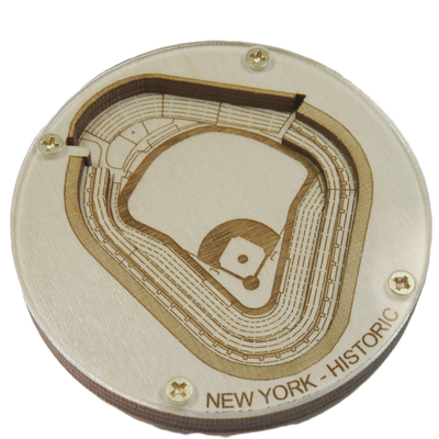 Bronx, New York Coaster Art (Old Yankee Stadium)