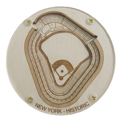 Bronx, New York Coaster Art (Old Yankee Stadium)