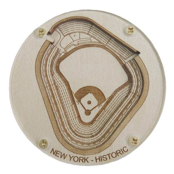 Bronx, New York Coaster Art (Old Yankee Stadium)