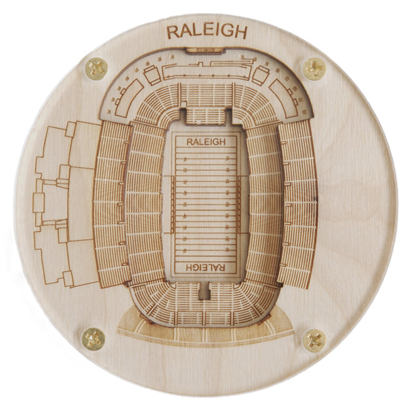 Raleigh, North Carolina Coaster Art (Carter-Finley Stadium)