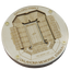 Norman, Oklahoma Coaster Art (Gaylord Family Oklahoma Memorial Stadium)
