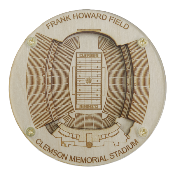 Clemson, South Carolina Coaster Art (Memorial Stadium)
