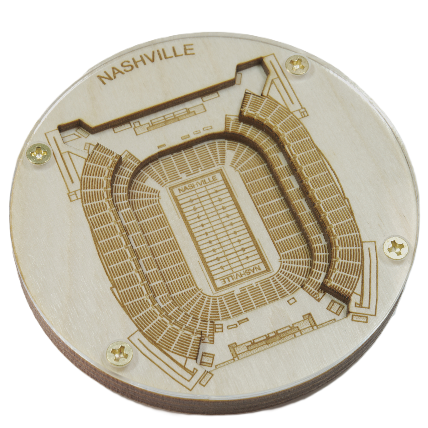 Nashville, Tennessee Coaster Art (Nissan Stadium)
