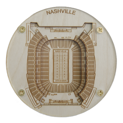 Nashville, Tennessee Coaster Art (Nissan Stadium)