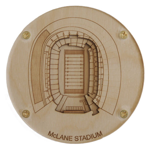 Waco, Texas Coaster Art (McLane Stadium)