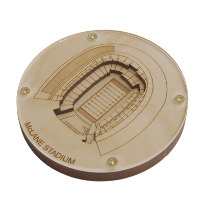 Waco, Texas Coaster Art (McLane Stadium)