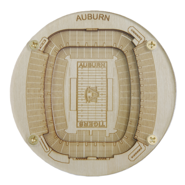 Auburn, Alabama Coaster Art (Jordan-Hare Stadium)