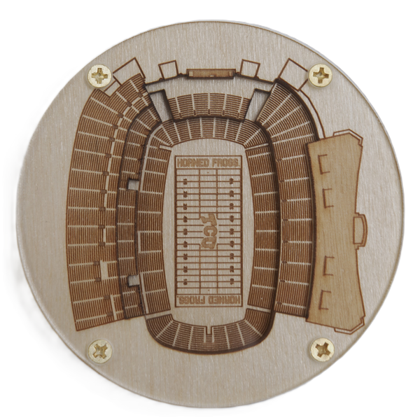 Fort Worth, Texas Coaster Art (Amon G. Carter Stadium)