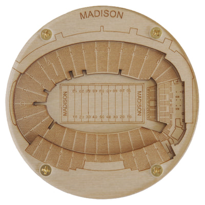Madison, Wisconsin Coaster Art (Camp Randall Stadium)