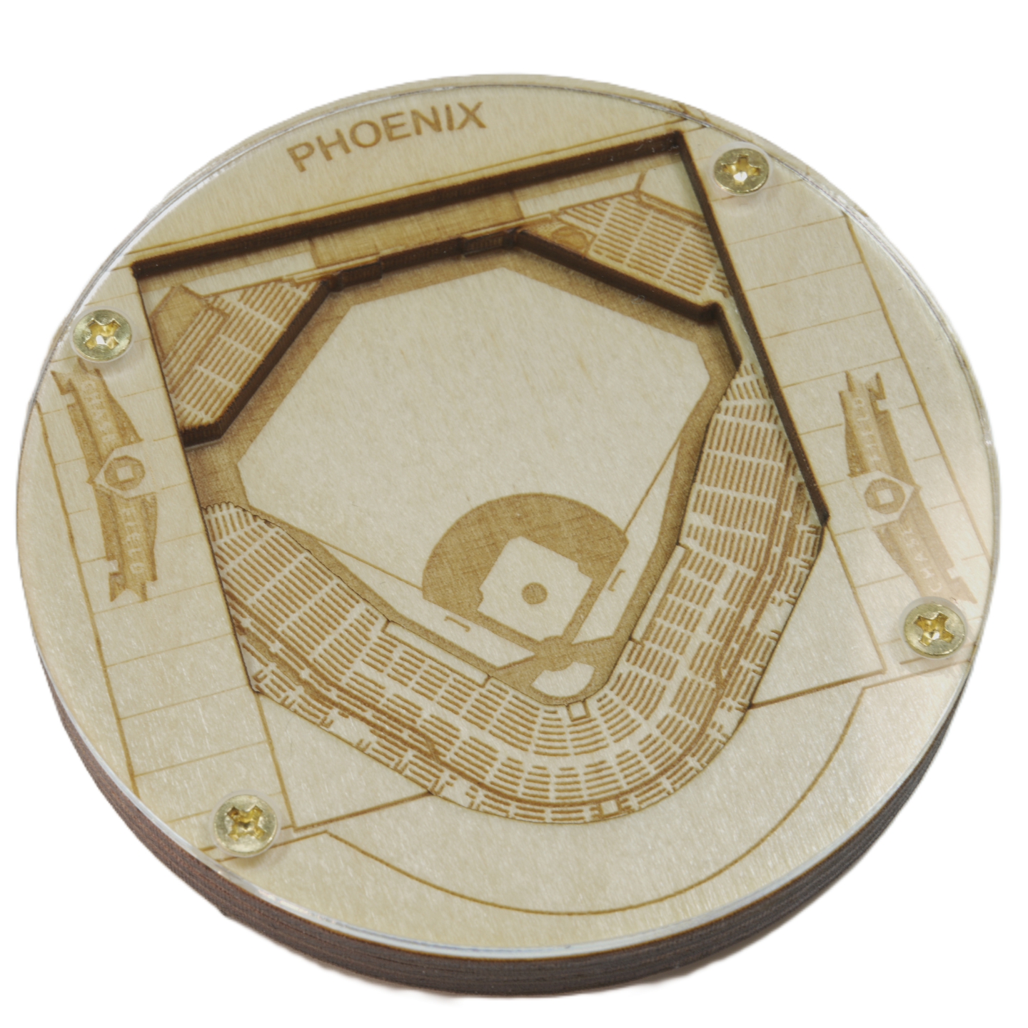 Phoenix, Arizona Coaster Art (Chase Field)