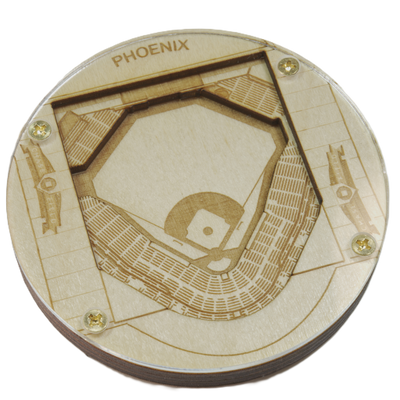 Phoenix, Arizona Coaster Art (Chase Field)