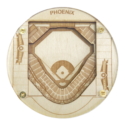 Phoenix, Arizona Coaster Art (Chase Field)