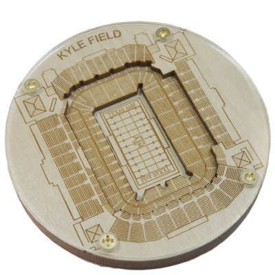 College Station, Texas Coaster Art (Kyle Field)