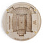 Seattle, Washington Coaster Art (Husky Stadium)