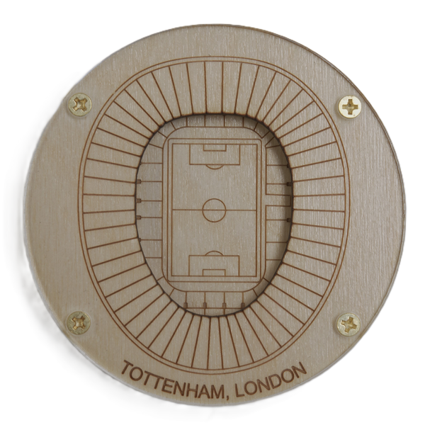 London, England Coaster Art (Tottenham Hotspur Stadium)