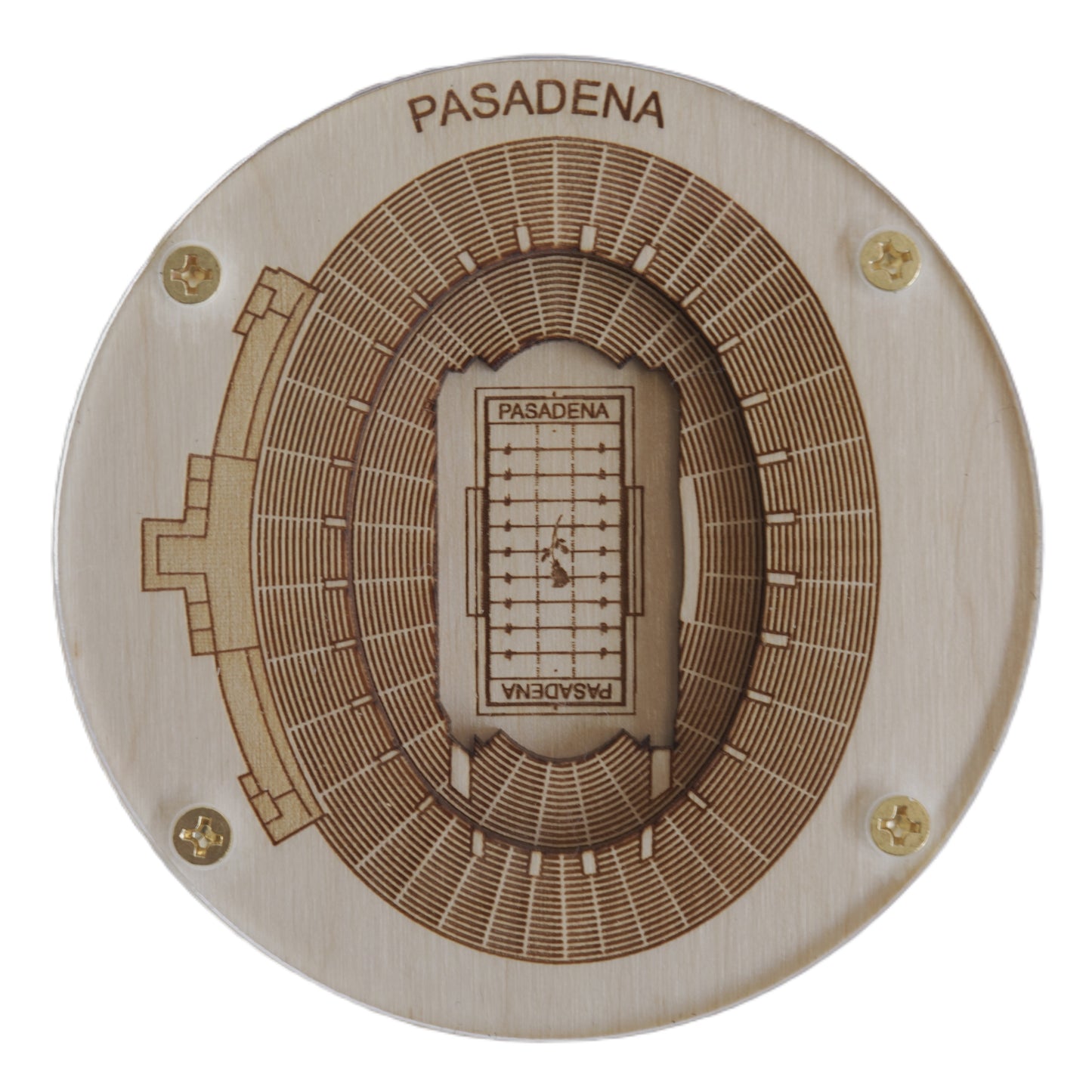 Pasadena, California Coaster Art (Drake Stadium - Rose Bowl)