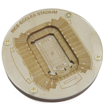 Salt Lake City, Utah Coaster Art (Rice–Eccles Stadium)