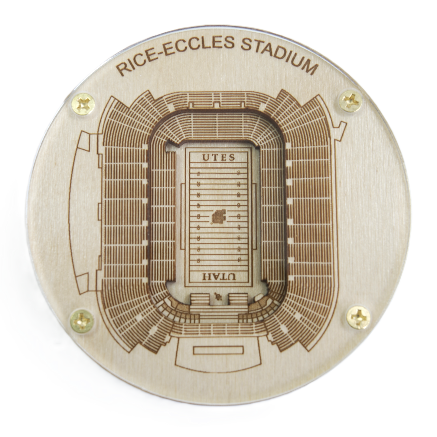 Salt Lake City, Utah Coaster Art (Rice–Eccles Stadium)