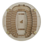 Morgantown, West Virginia Coaster Art (Mountaineer Field)