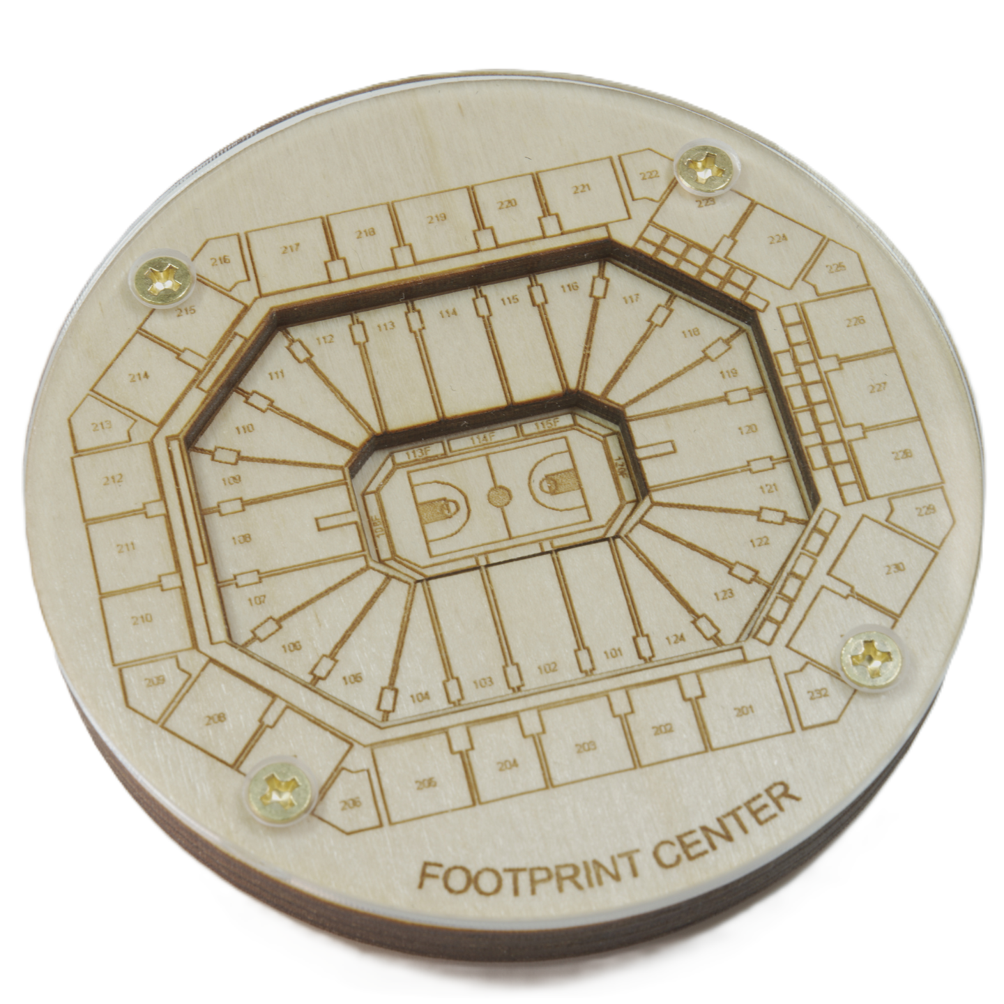 Phoenix, Arizona Coaster Art (Footprint Center)