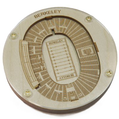 Berkeley, California Coaster Art (California Memorial Stadium)