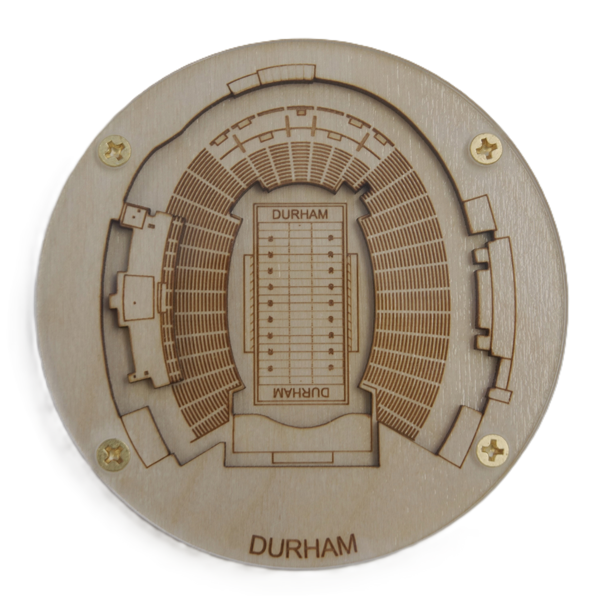 Durham, North Carolina Coaster Art (Wallace Wade Stadium)
