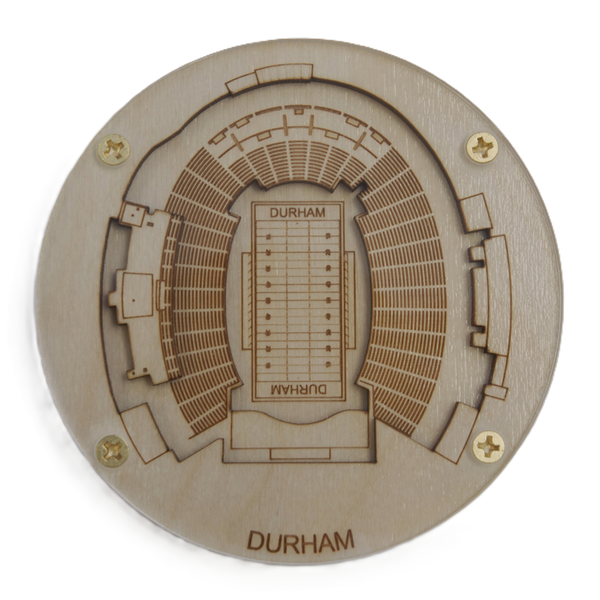 Durham, North Carolina Coaster Art (Wallace Wade Stadium)