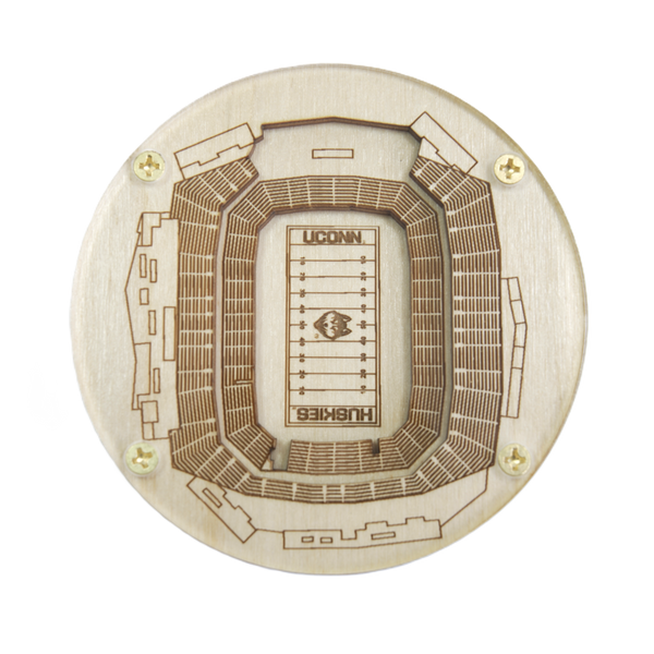 East Hartford, Connecticut Coaster Art (Pratt & Whitney Stadium at Rentschler Field)