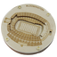 Bloomington, Indiana Coaster Art (Memorial Stadium)