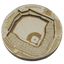 Minneapolis, Minnesota Coaster Art (Target Field)