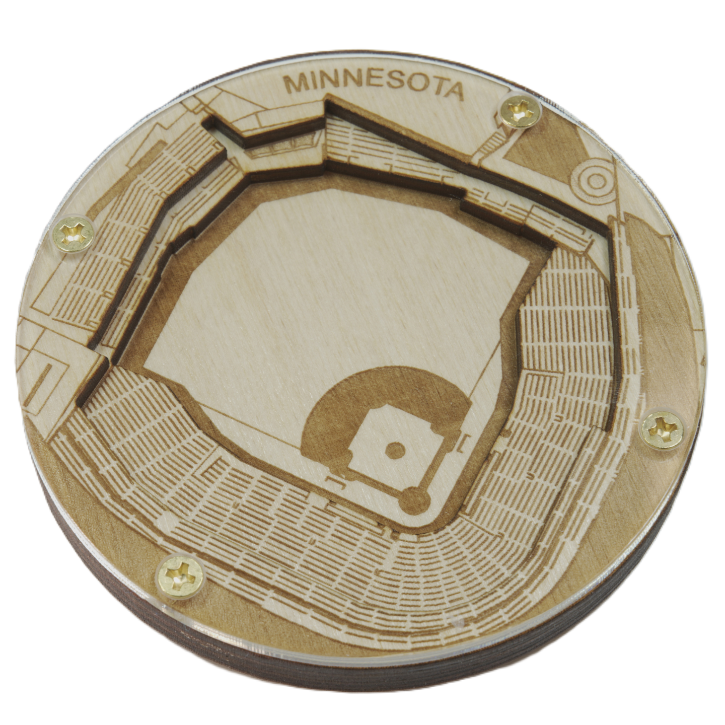 Minneapolis, Minnesota Coaster Art (Target Field)