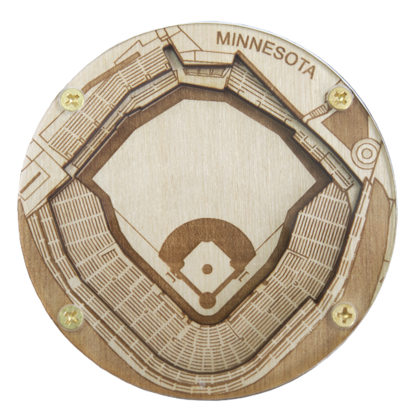 Minneapolis, Minnesota Coaster Art (Target Field)