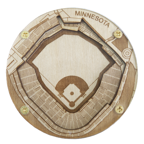 Minneapolis, Minnesota Coaster Art (Target Field)