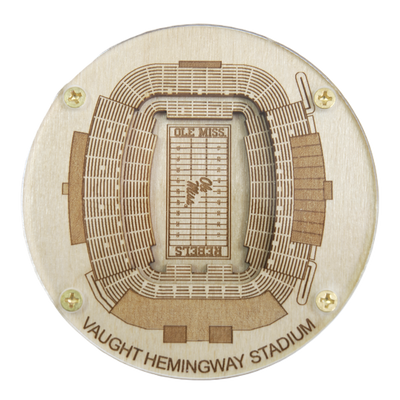 Oxford, Mississippi Coaster Art (Vaught–Hemingway Stadium)