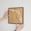 Tampa, Florida Wall Art State Map (Raymond James Stadium)