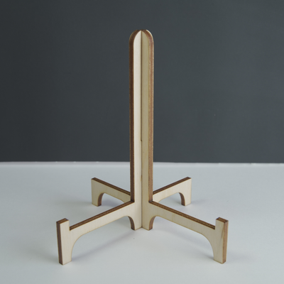 Single Coaster Stand Wood