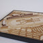 Louisville, Kentucky Wall Art City Map (Churchill Downs)
