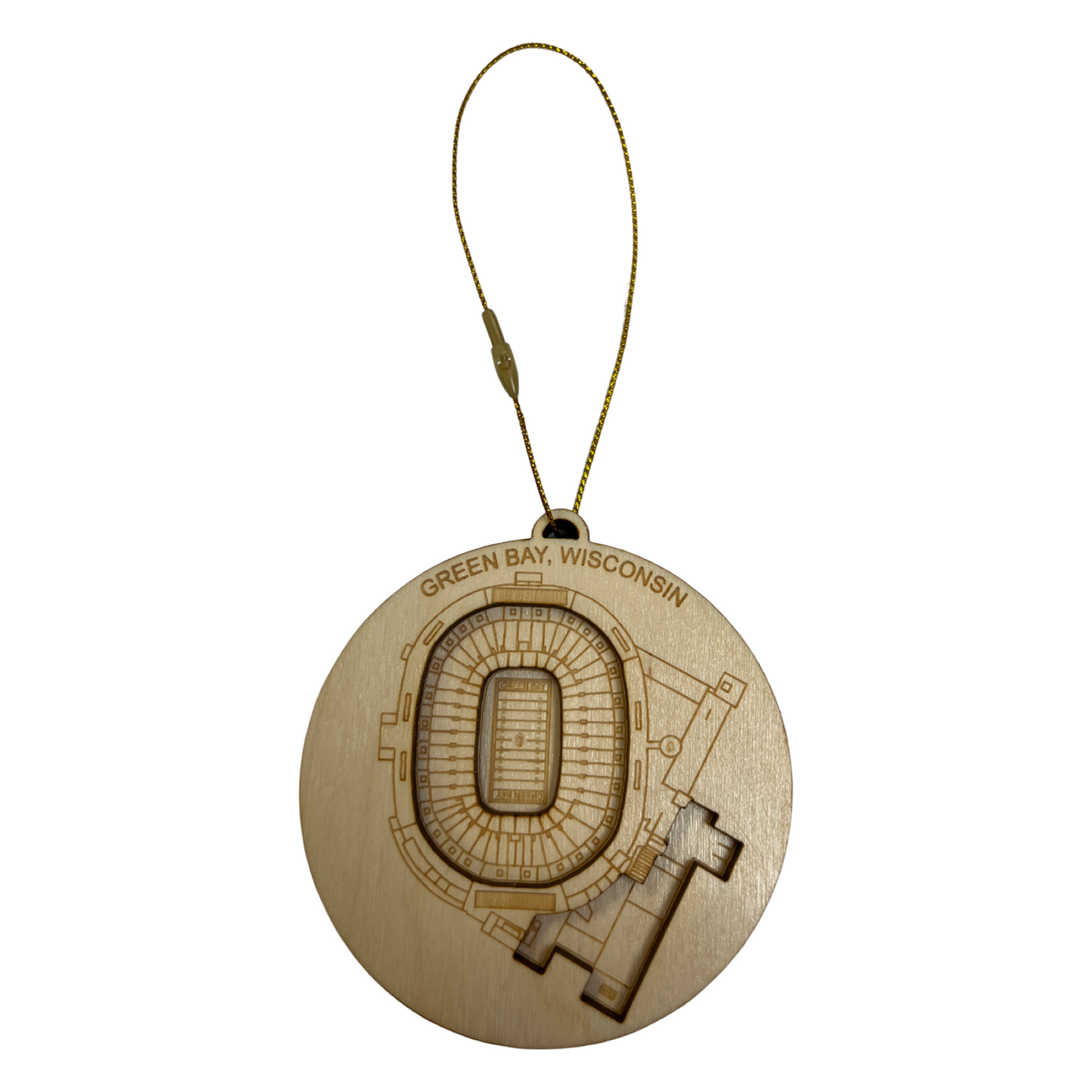 Green Bay, Wisconsin Ornament Art (Lambeau Field)