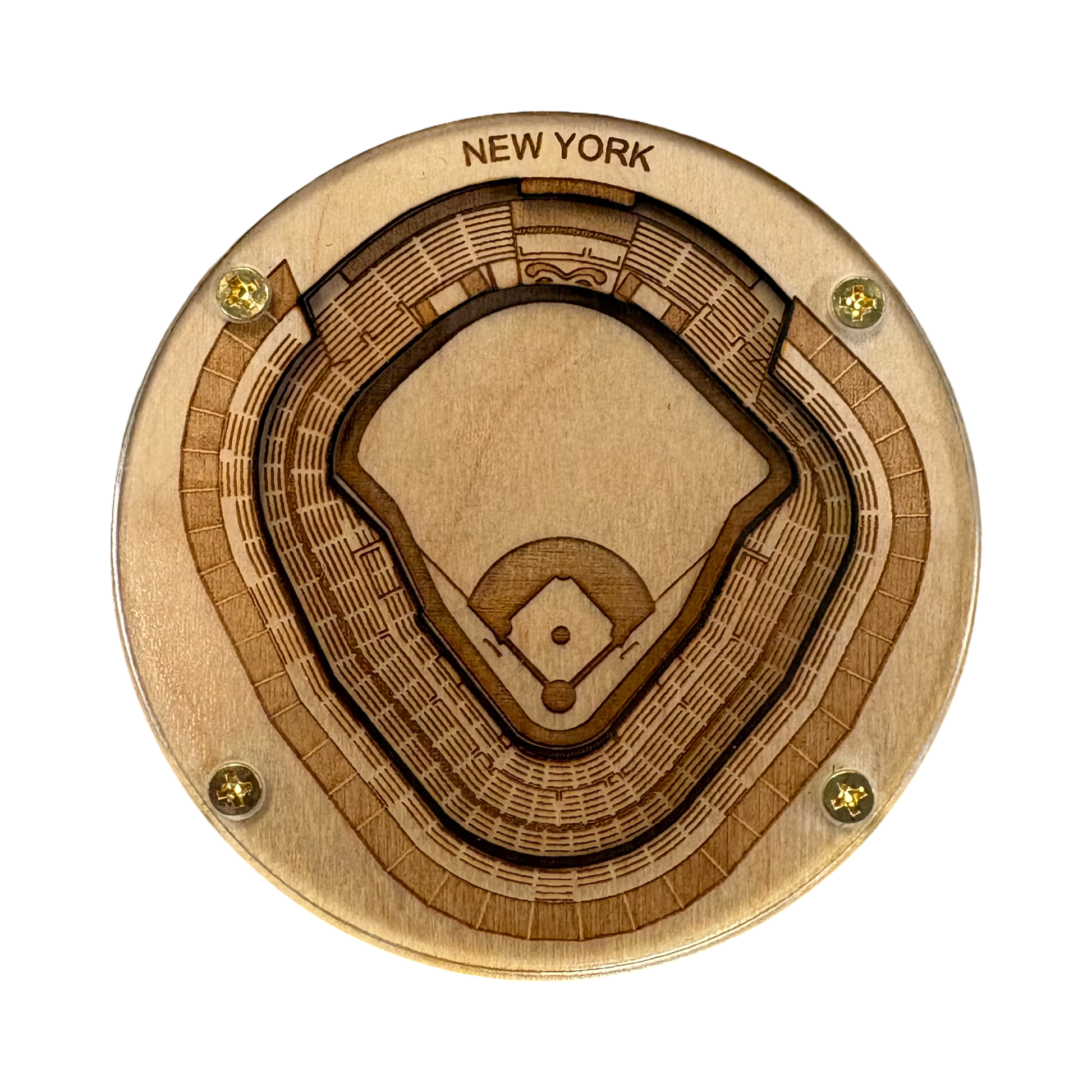 Bronx, New York Coaster Art (Yankee Stadium)