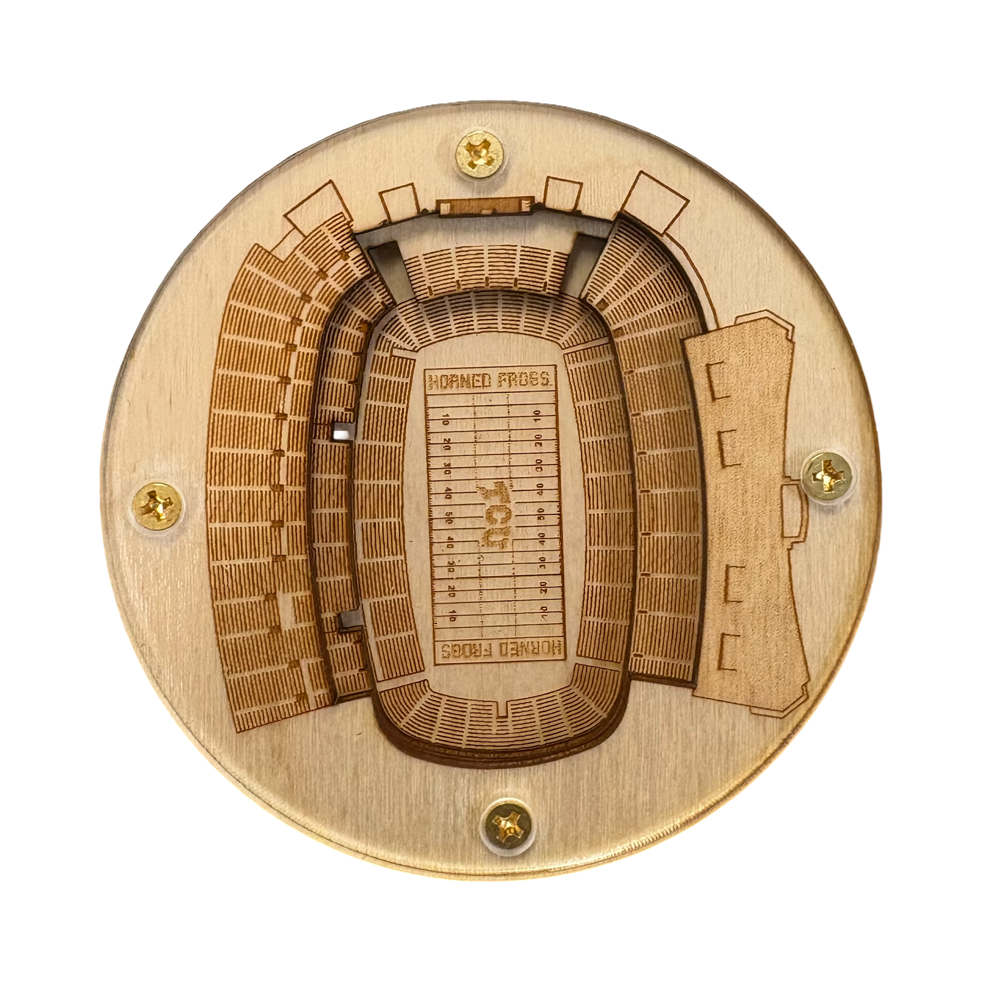 Fort Worth, Texas Coaster Art (Amon G. Carter Stadium)