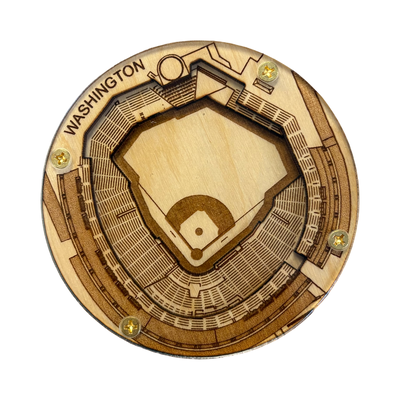 Washington DC Coaster Art (Nationals Park)