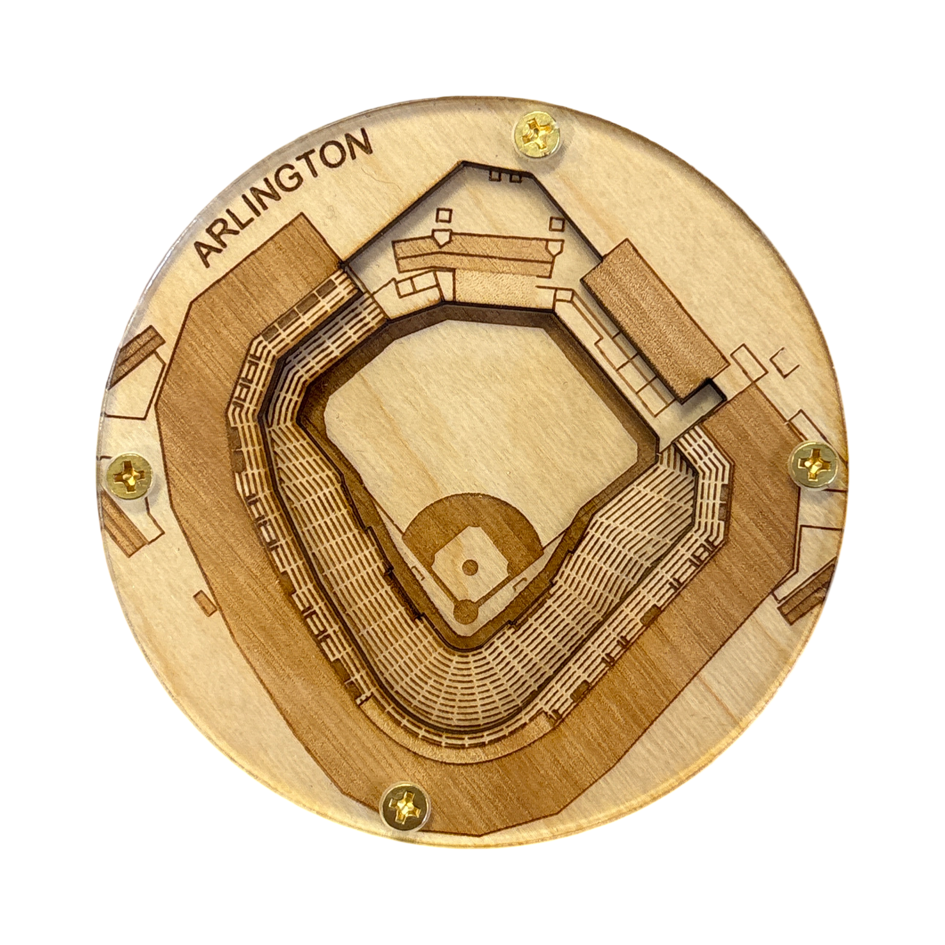 Arlington, Texas Coaster Art (Globe Life Park)